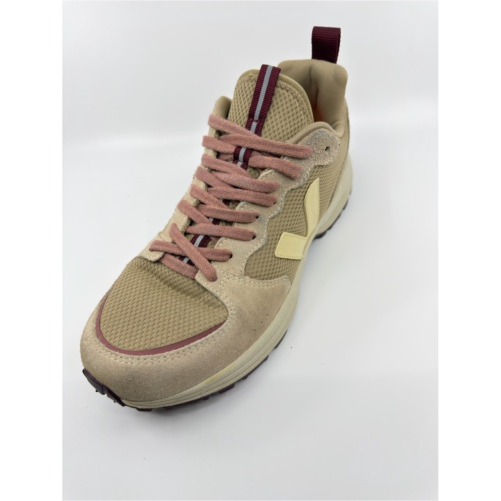 Veja Venturi Alveomesh Sneakers Mens 9.5 Tan Burgundy Trail Runners - Picture 6 of 11